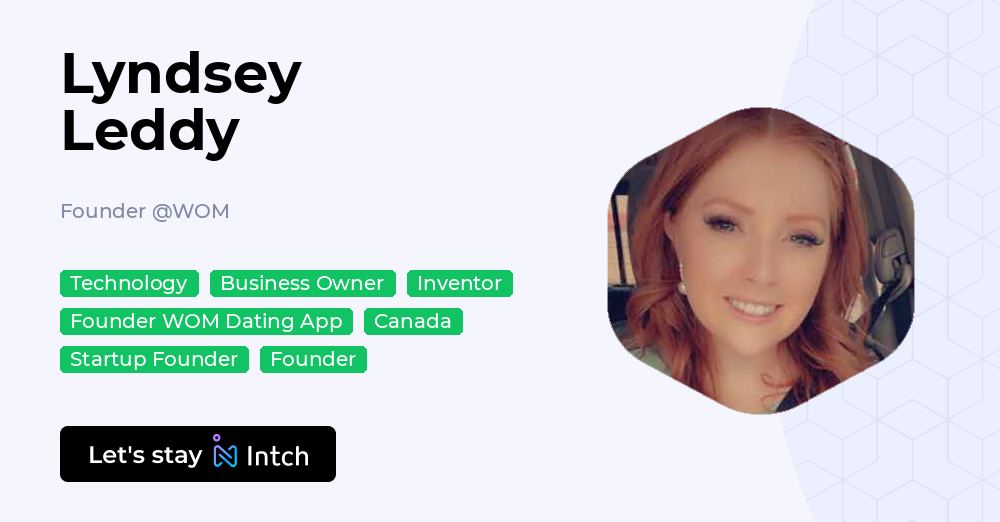Lyndsey Leddy - Founder, WOM | Intch