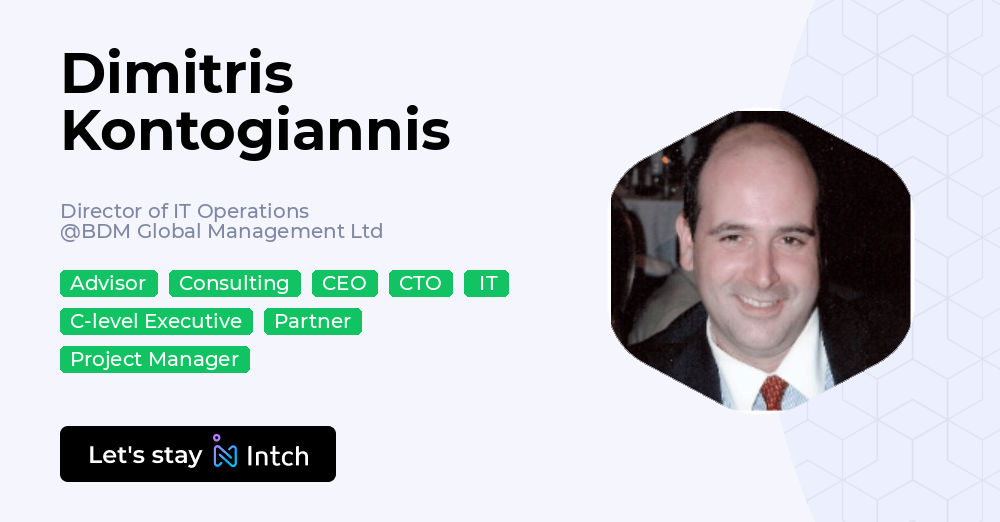 Dimitris Kontogiannis - Director of IT Operations, BDM Global ...