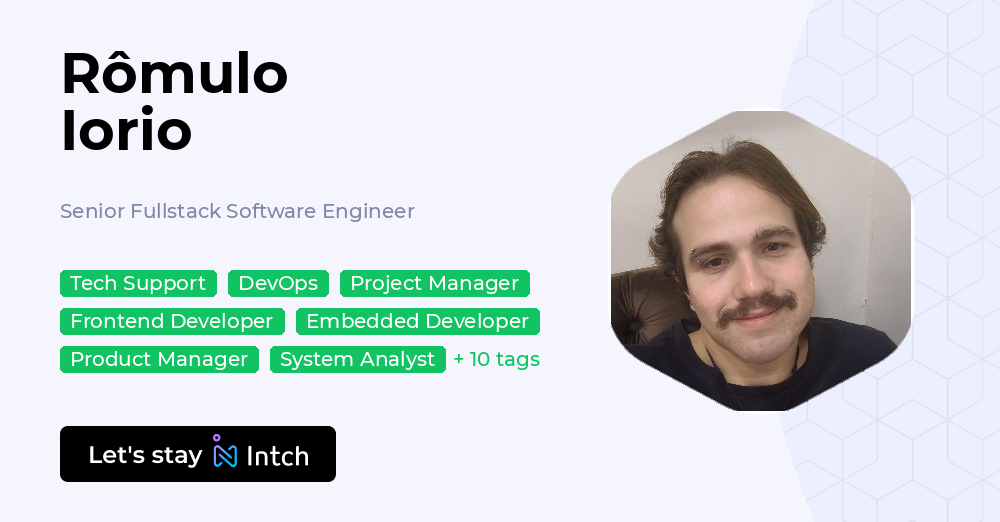 Rômulo Iorio - Senior Fullstack Software Engineer, | Intch