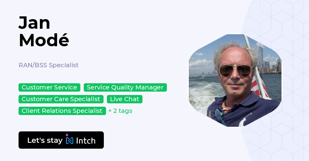 Asw Jan Ran Jan Modé - RAN/BSS Specialist, | Intch