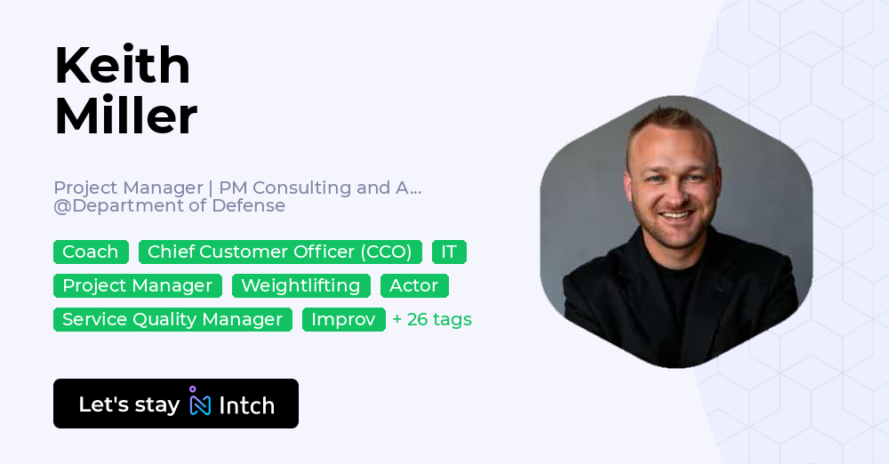 Keith Project Manager Keith Miller - Project Manager | PM Consulting and Advising | Owner’s ...