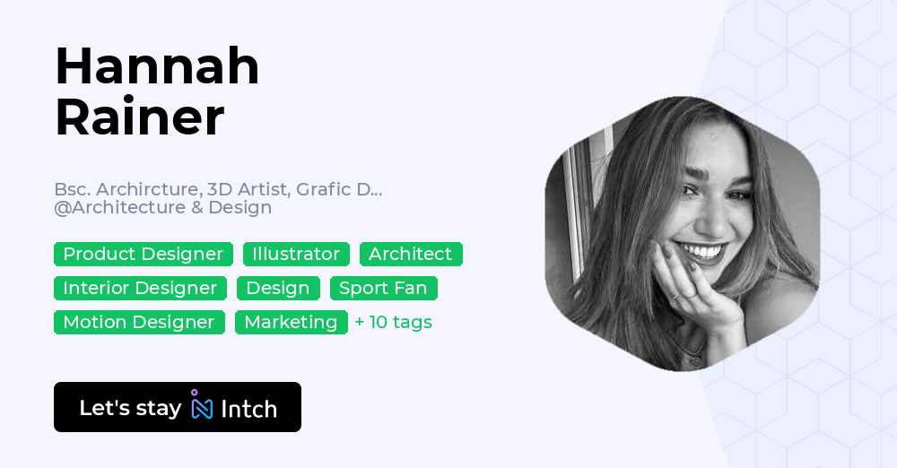 Hannah Rainer - Bsc. Archircture, 3D Artist, Grafic Designer ...