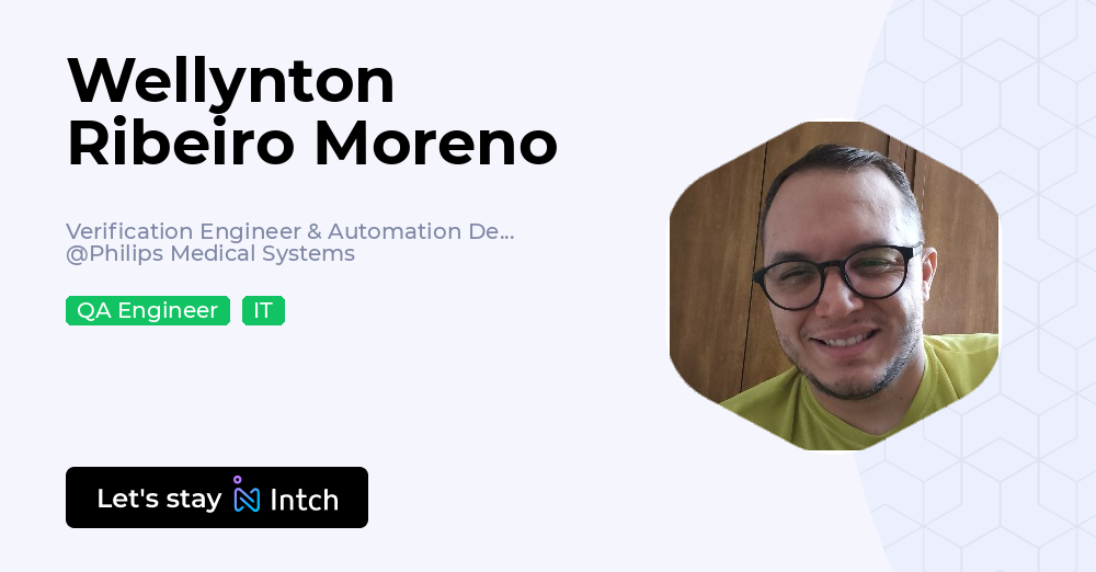 Wellynton Ribeiro Moreno - Verification Engineer & Automation Developer ...