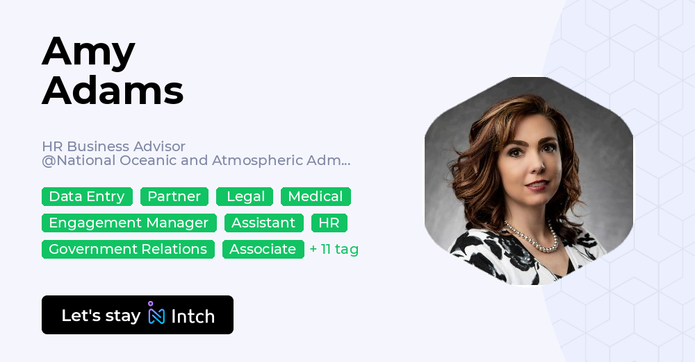 Amy Adams - HR Business Advisor, National Oceanic and Atmospheric ...