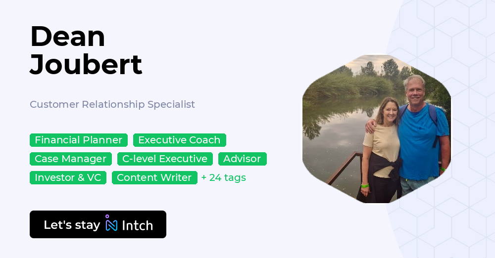 Dean Joubert - Customer Relationship Specialist, | Intch