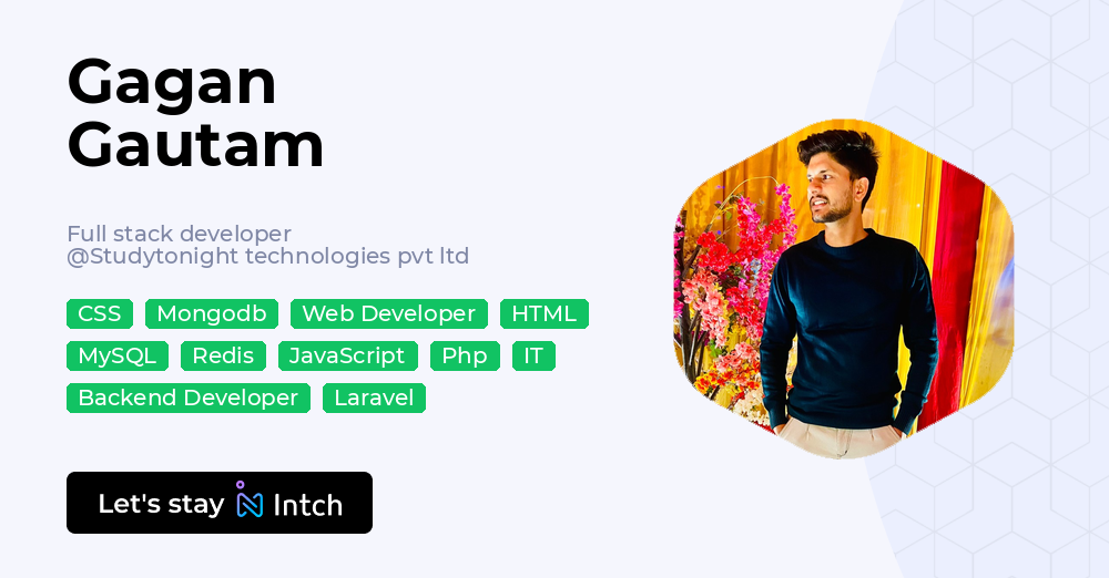 Gagan Gautam - Full stack developer, Studytonight technologies pvt ltd ...
