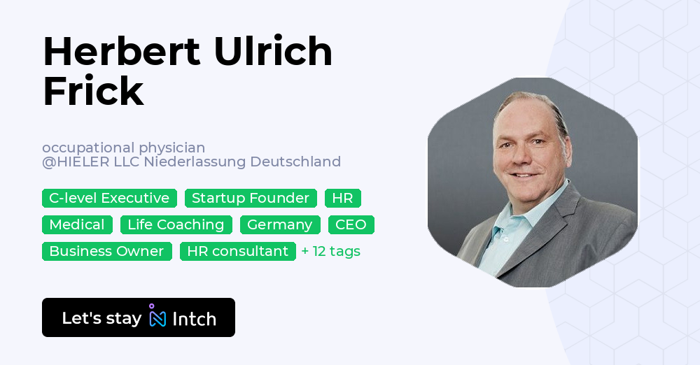 Herbert Ulrich Frick - Comprehensive Job Search Request