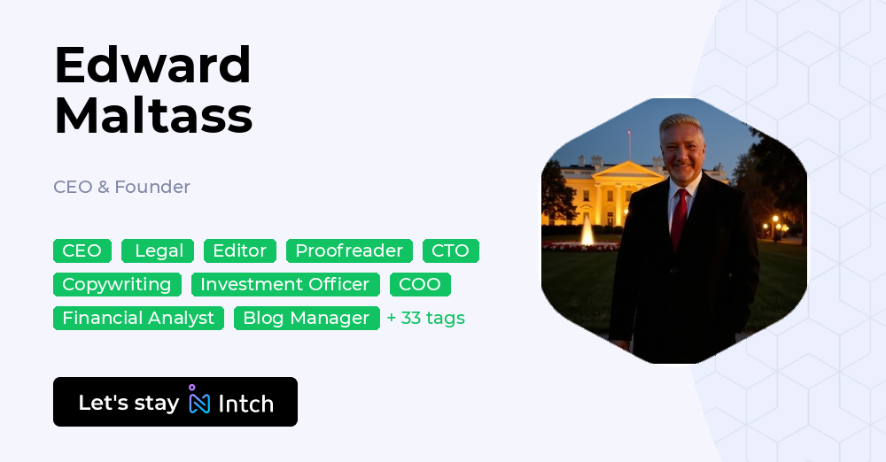 Edward Maltass - CEO & Founder, | Intch