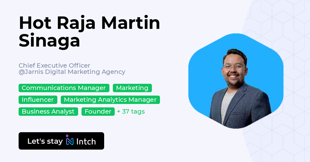 Hot Raja Martin Sinaga - Chief Executive Officer, Jarnis Digital ...