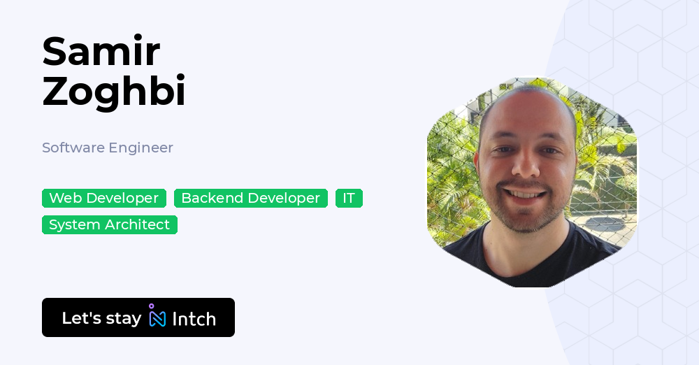 Samir Zoghbi - Software Engineer, | Intch