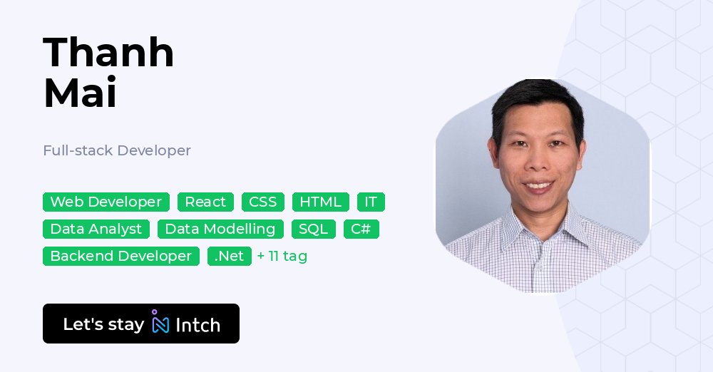 Thanh Mai - Full-stack Developer, | Intch