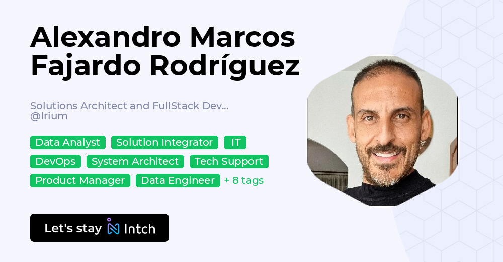 Alexandro Marcos Fajardo Rodríguez - Solutions Architect and FullStack ...